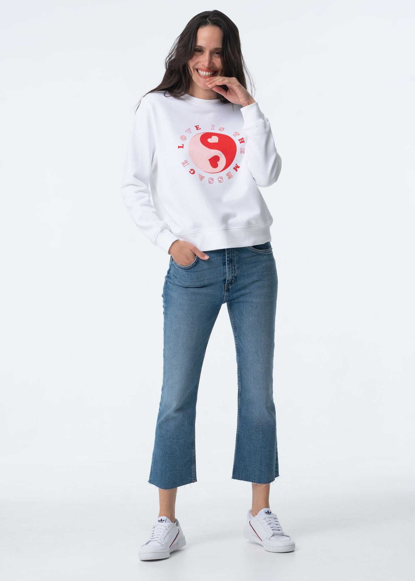 Sweatshirt Love Is The Message