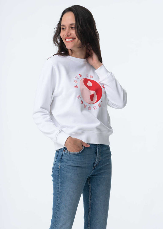 Sweatshirt Love Is The Message